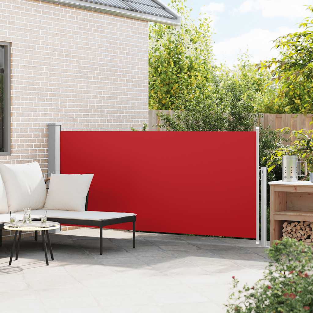 VIDAXL -Windschutzscheibe ausziell 140 x 300 cm rot