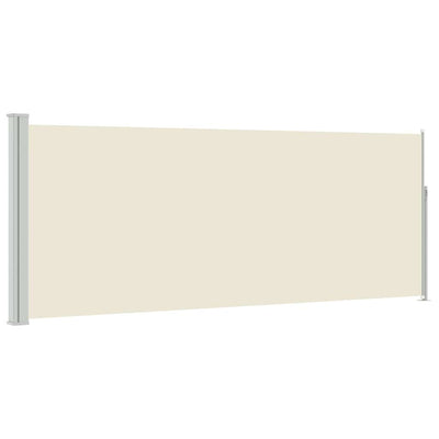 VIDAXL -Windschutzscheibe ausziehbar 120 x 300 cm Creme