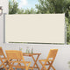 VIDAXL -Windschutzscheibe ausziehbar 120 x 300 cm Creme