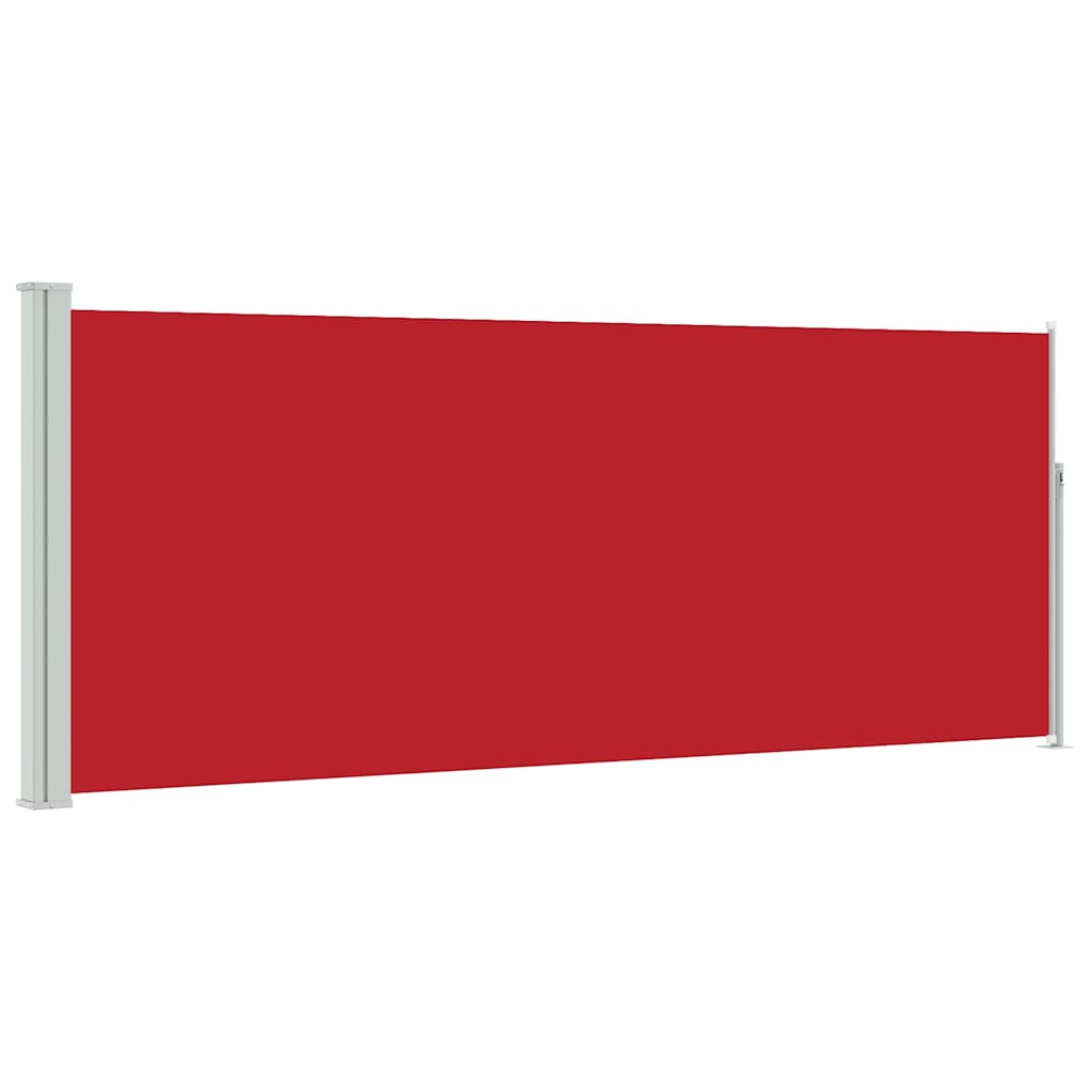 VIDAXL -Windschutzscheibe ausziehbar 120 x 300 cm rot