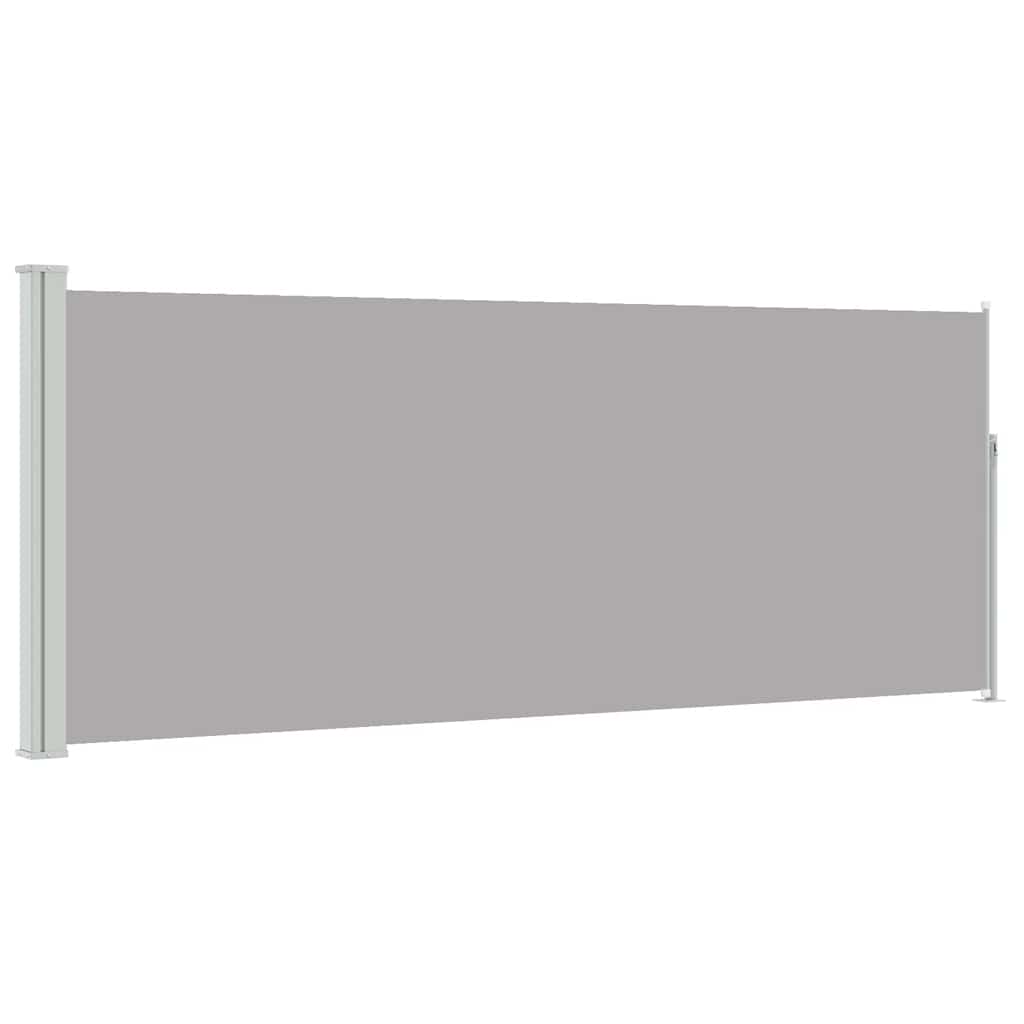Vidaxl Windschutzscheibe ausziehbar 120 x 300 cm Grau