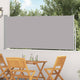 Vidaxl Windschutzscheibe ausziehbar 120 x 300 cm Grau