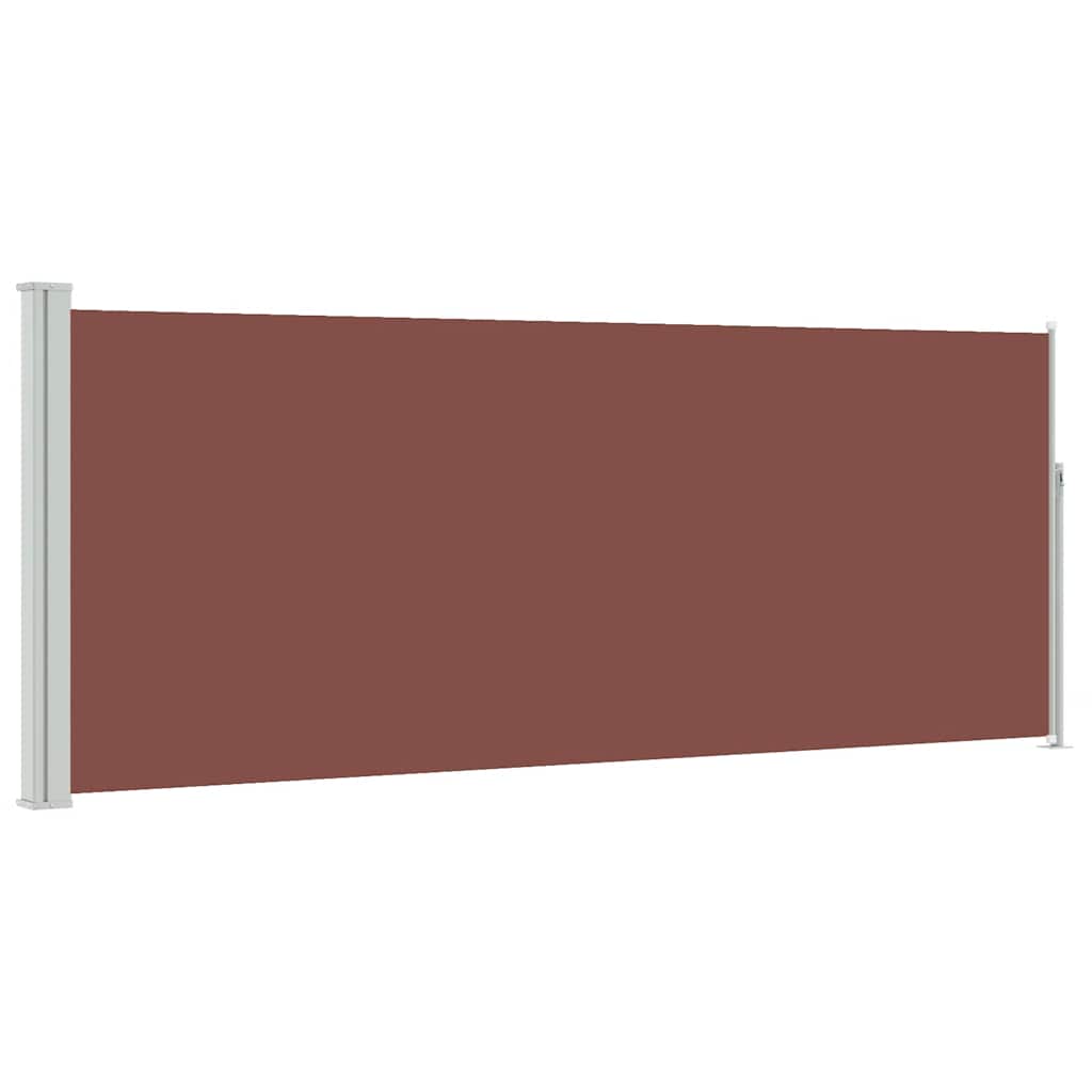 Vidaxl Windschutzscheibe ausziehbar 120 x 300 cm Braun