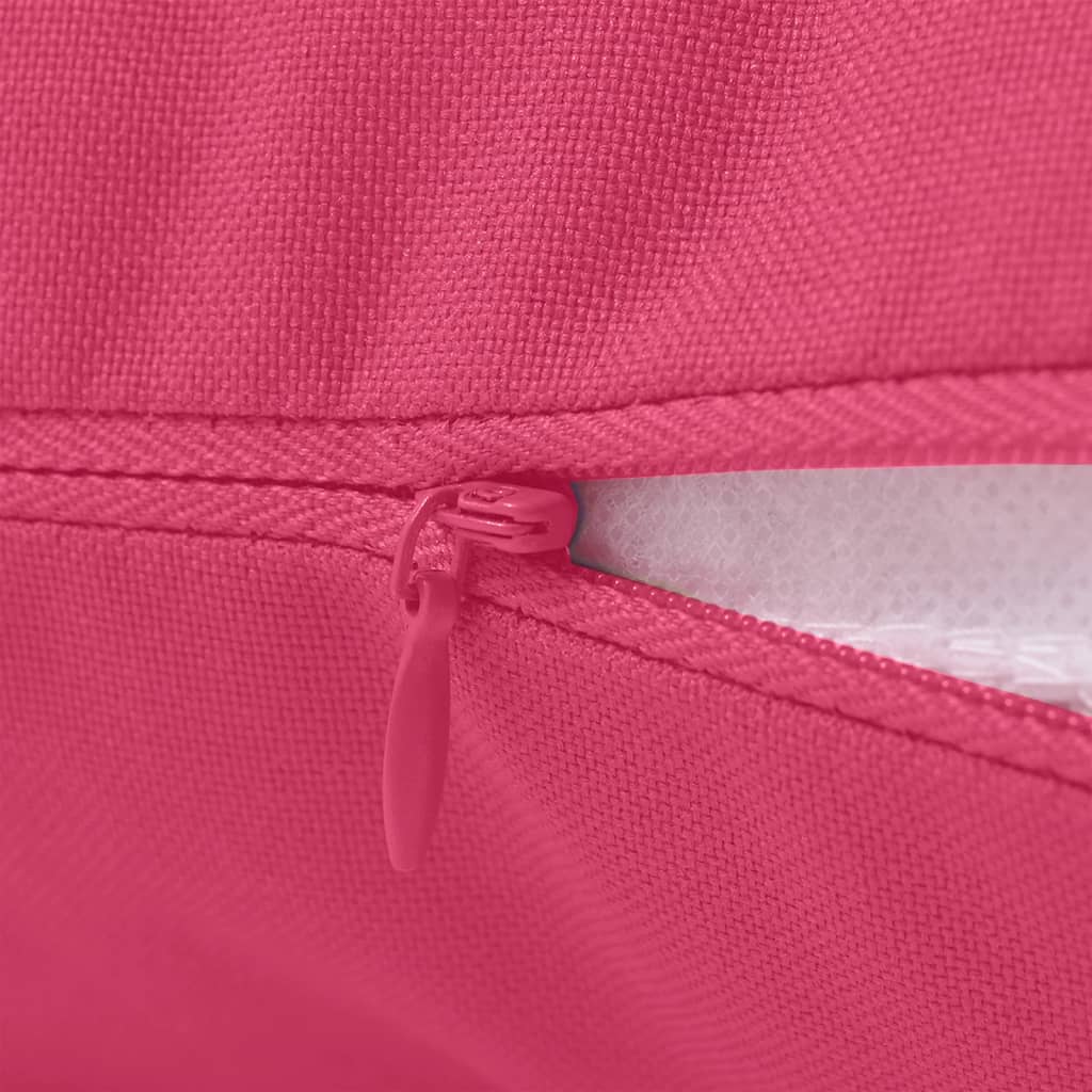 Vidaxl Outdoor -Kissen 60x60 cm Pink 2 PCs