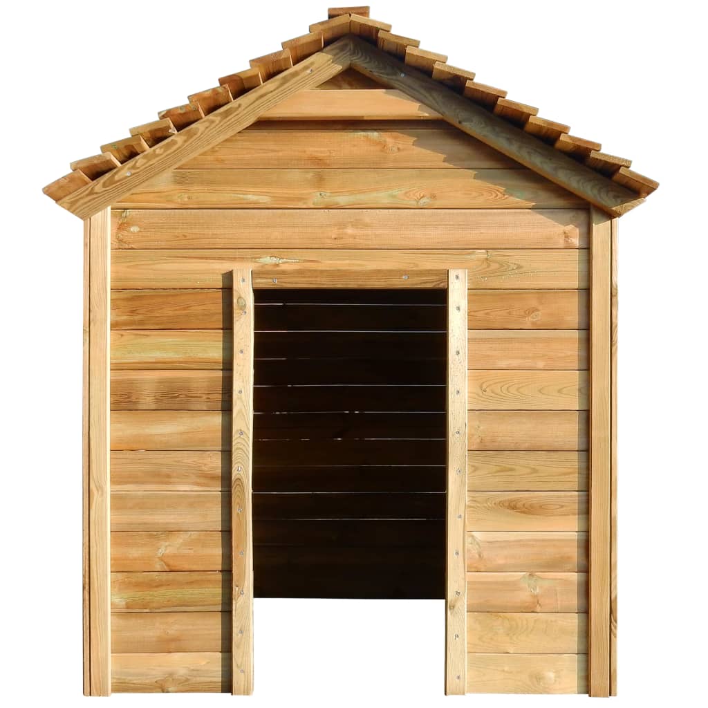 Vidaxl Outdoor Play House 120x120x146 cm Kiefernholz