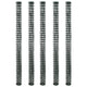 Vidaxl Garden Gates Gaas 5 Stcs 1x1,2 M HDPE Green