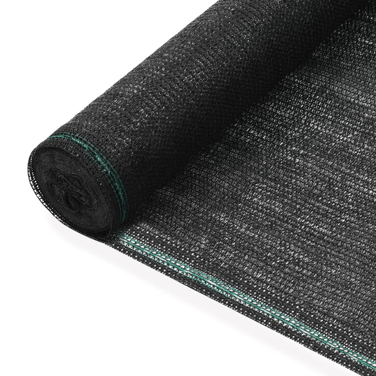 Vidaxl -Tennisbildschirm 1,8x100 M HDPE Schwarz