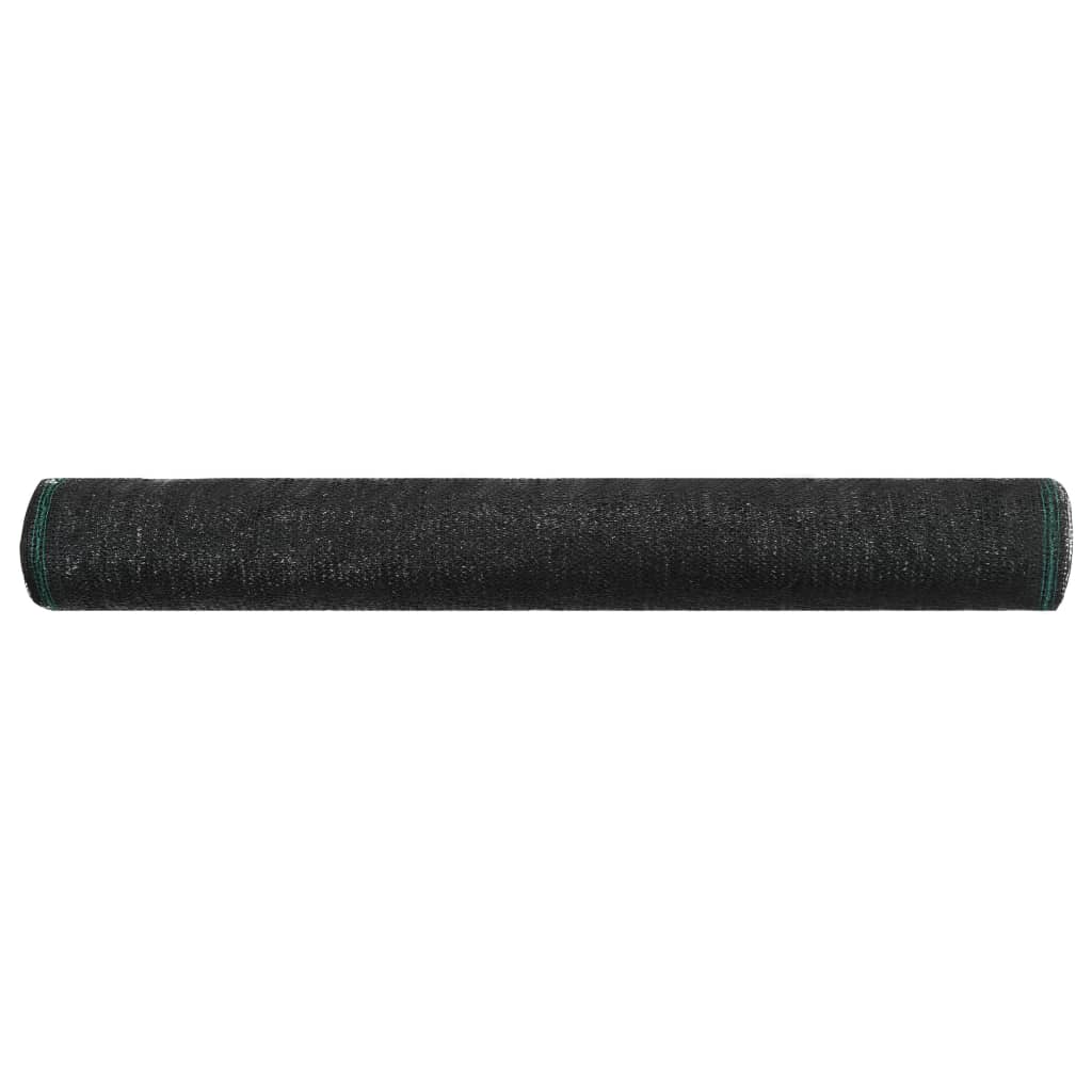 Vidaxl -Tennisbildschirm 1,8x100 M HDPE Schwarz