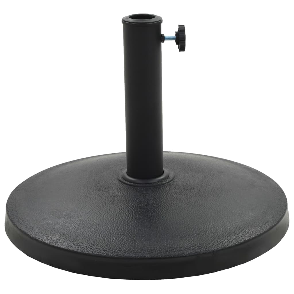 Vidaxl Parasol Fuß um 10 kg Polyresin schwarz