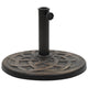 Vidaxl Parasol Foot um 19 kg Polyresin Bronze -gelöscht