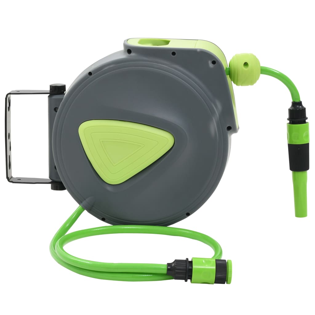 Vidaxl Waterslang Reel Automatisch einziehbare Wandmontage 10+1 m