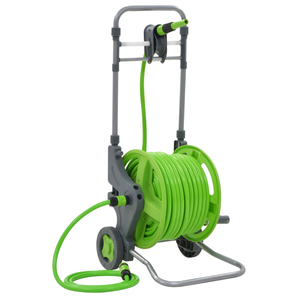 Vidaxl Waterslang Resel mit Rädern 45+2 m