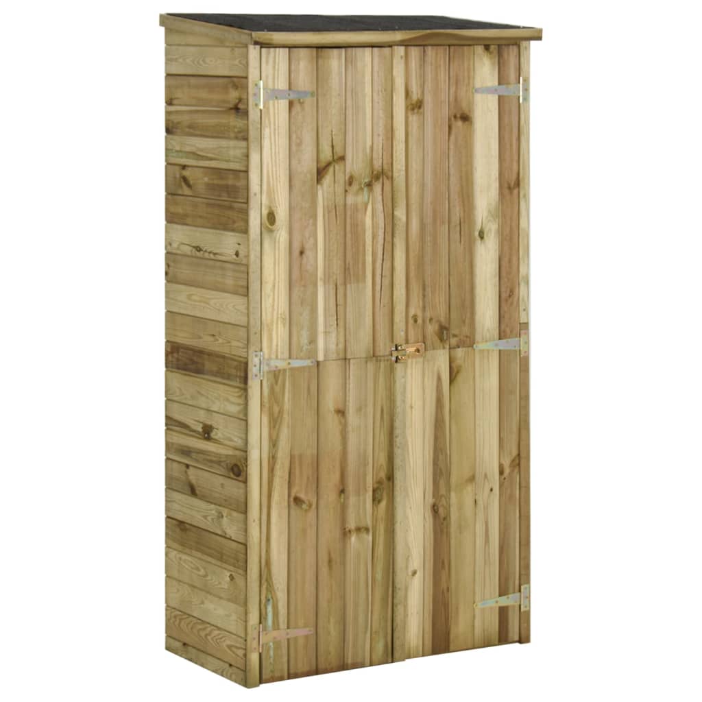 Vidaxl Garden Shed 85x48x177 cm Kiefernholz