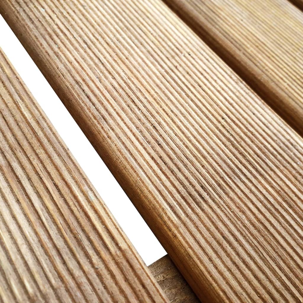 Vidaxl -Terrassenfliesen 6 ST 50x50 cm Holzbraun