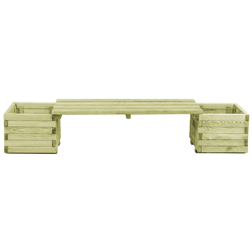 VIDAXL -Pflanzenbank imprägnierte Kiefer