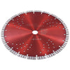 Vidaxl Diamond Saw Blade mit Turbo und Löchern 300 mm Stahl