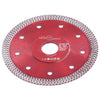Vidaxl Diamond Saw Blade mit Löchern 125 mm Stahl