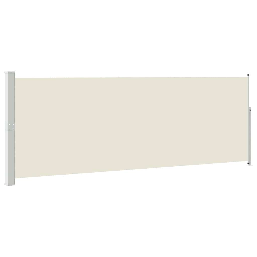 Vidaxl Windschutzscheibe 160 x 500 cm Creme
