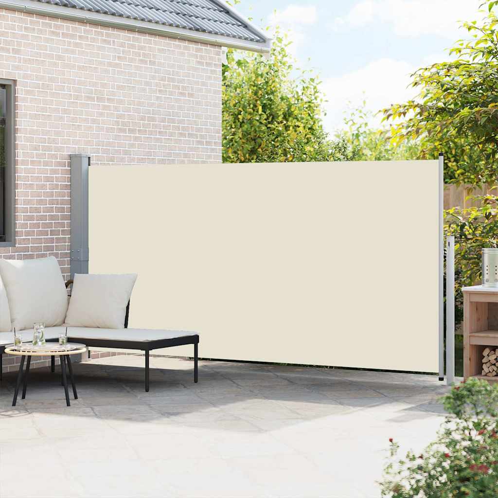 Vidaxl Windschutzscheibe 160 x 500 cm Creme