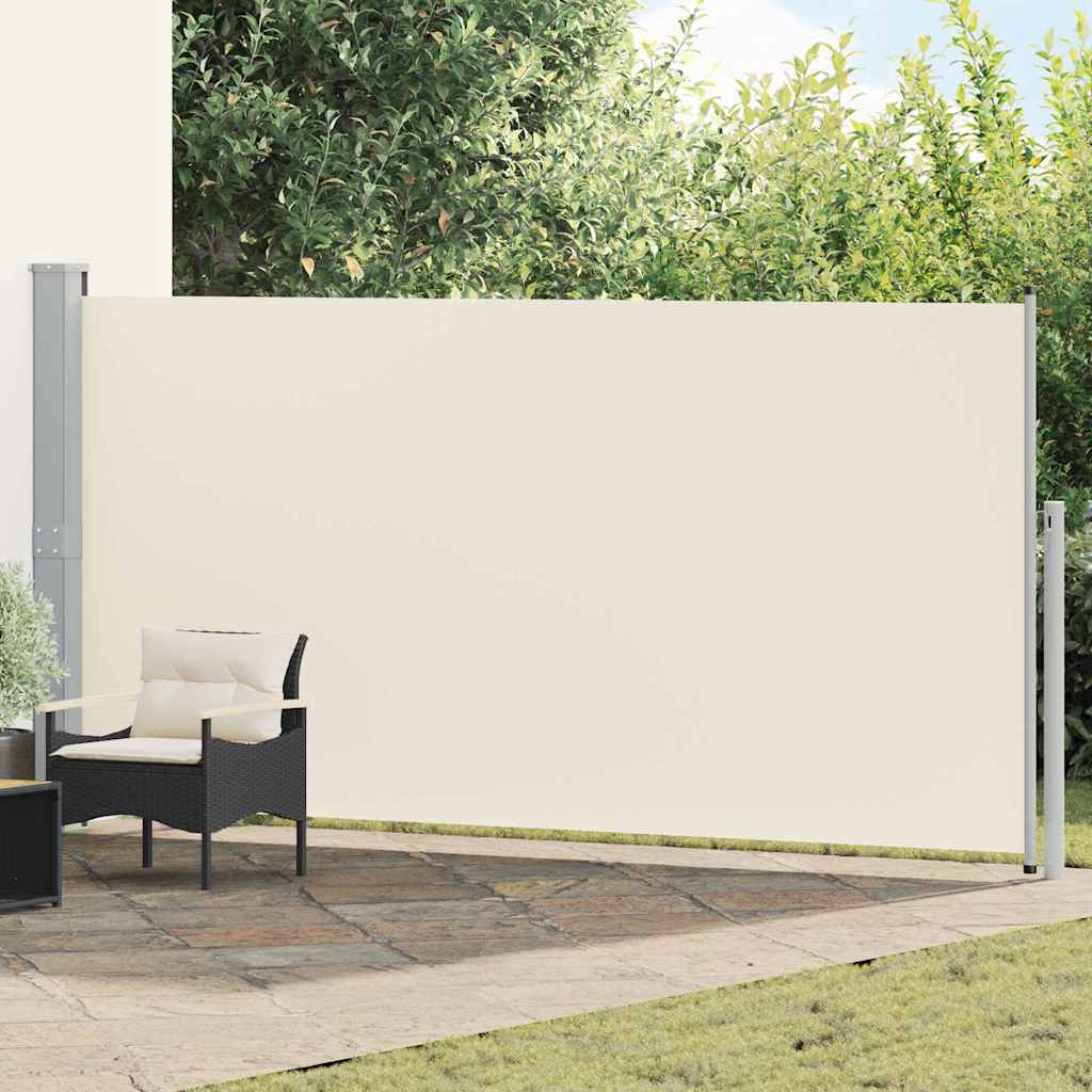 Vidaxl Windschutzscheibe 160 x 500 cm Creme