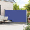 VIDAXL -Windschutzscheibe 160 x 500 cm blau
