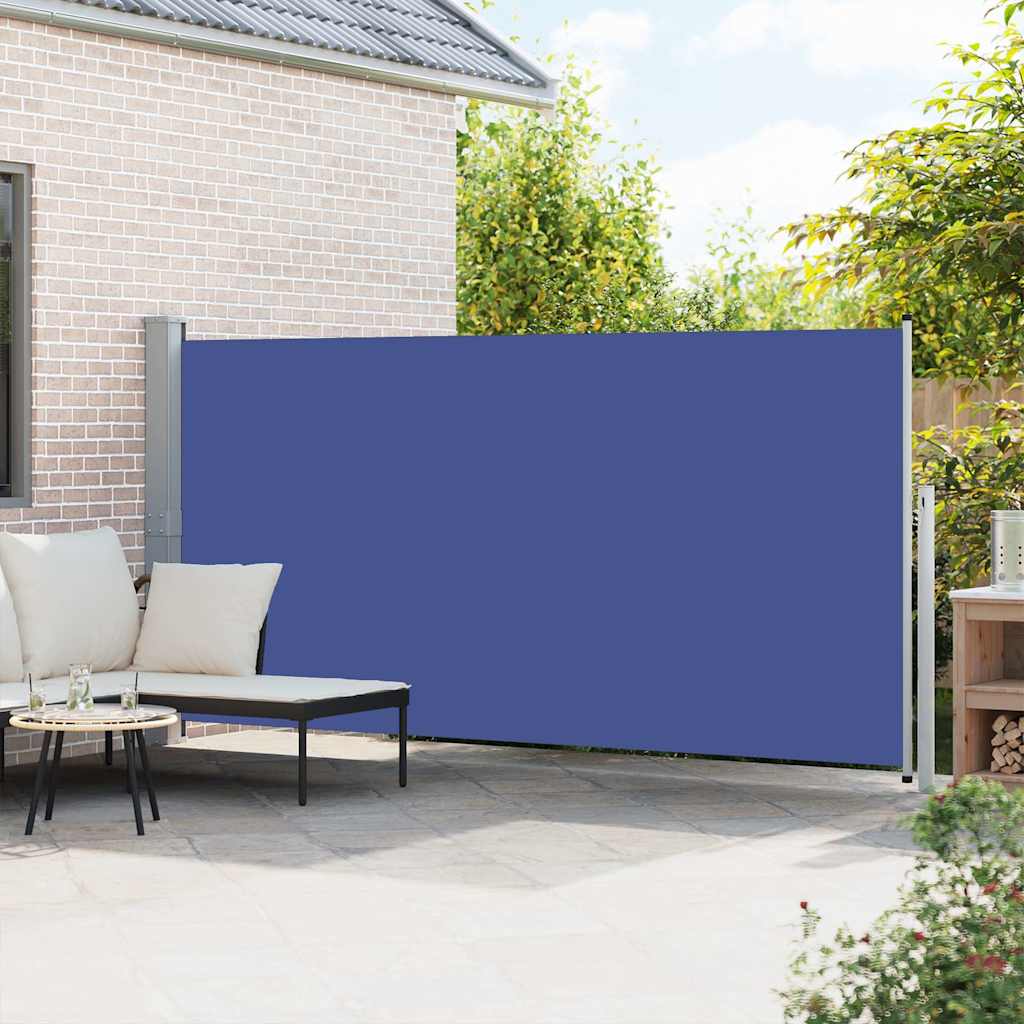 VIDAXL -Windschutzscheibe 160 x 500 cm blau