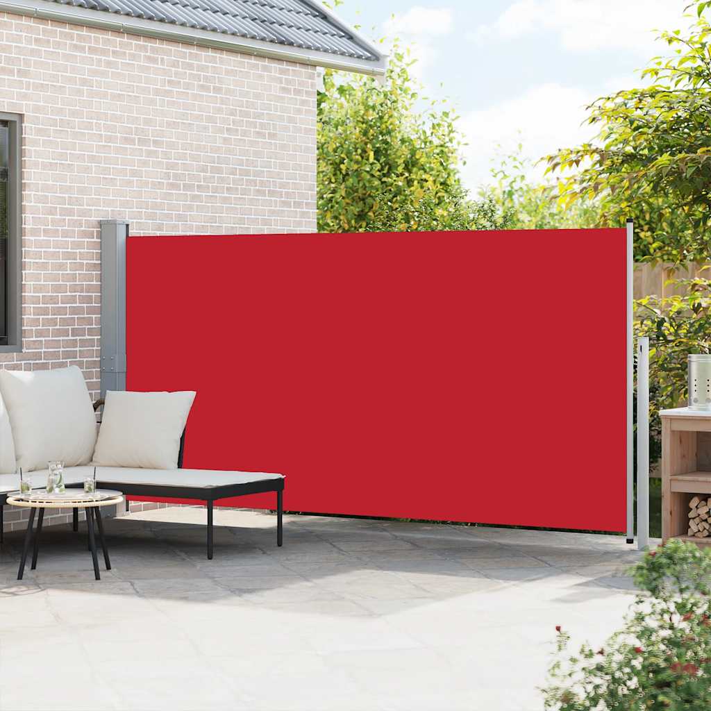 VIDAXL -Windschutzscheibe ausziell 160 x 500 cm rot