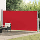 VIDAXL -Windschutzscheibe ausziell 160 x 500 cm rot