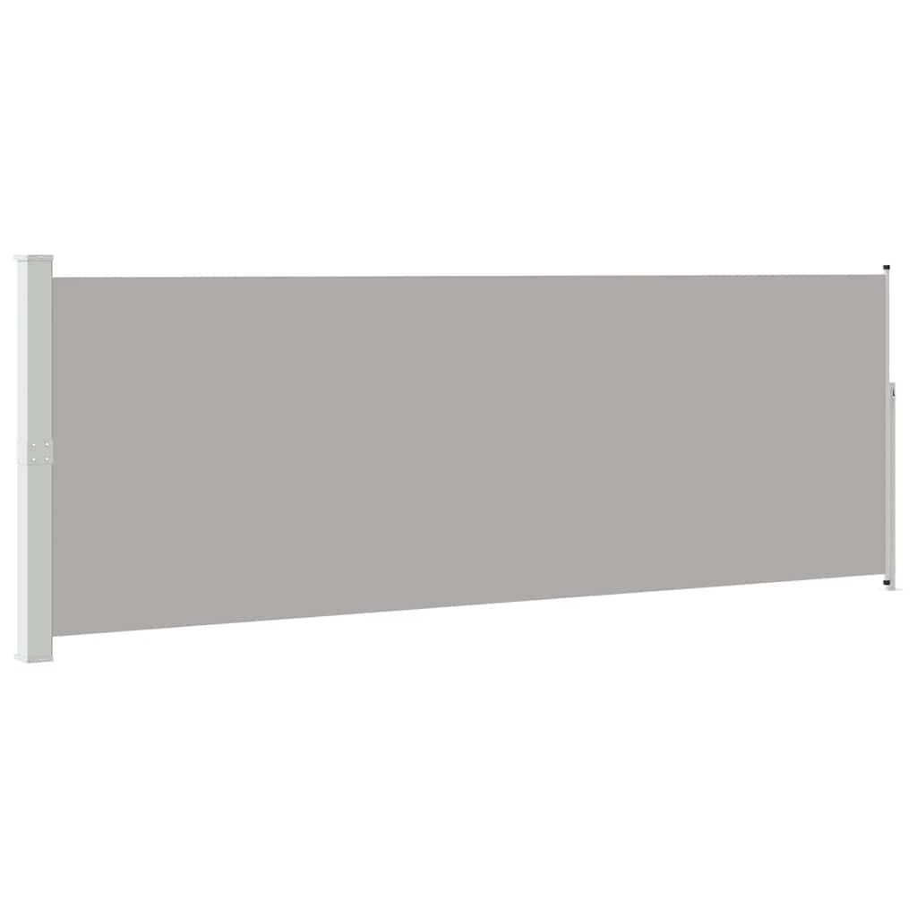 VIDAXL -Windschutzscheibe 160 x 500 cm Grau