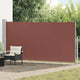 VIDAXL Seitendopy erweiterbar 160 x 500 cm Braun