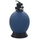 Vidaxl Schwimmbäder Sandfilter mit 6-Position-Ventil 560 mm blau