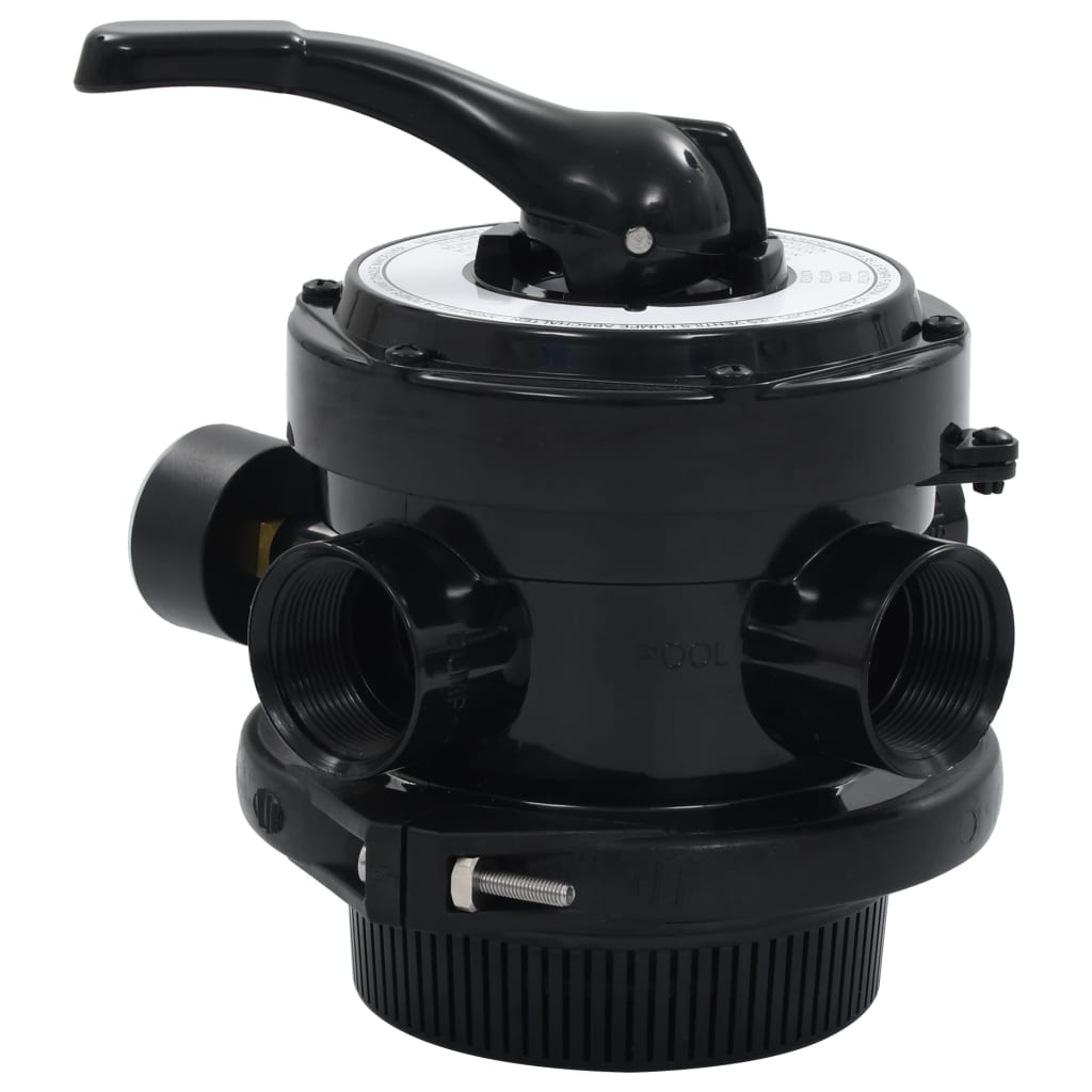 Vidaxl Multipoort-Ventil für Sandfilter 4-Wege 1,5 ABS