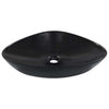 VIDAXL WASHBAIN 58.5X39X14 CM Keramik Schwarz
