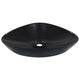 VIDAXL WASHBAIN 58.5X39X14 CM Keramik Schwarz
