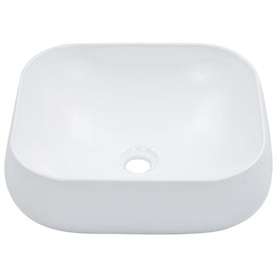 VIDAXL WASHBAIN 44.5X39.5X14,5 cm Keramik Weiß