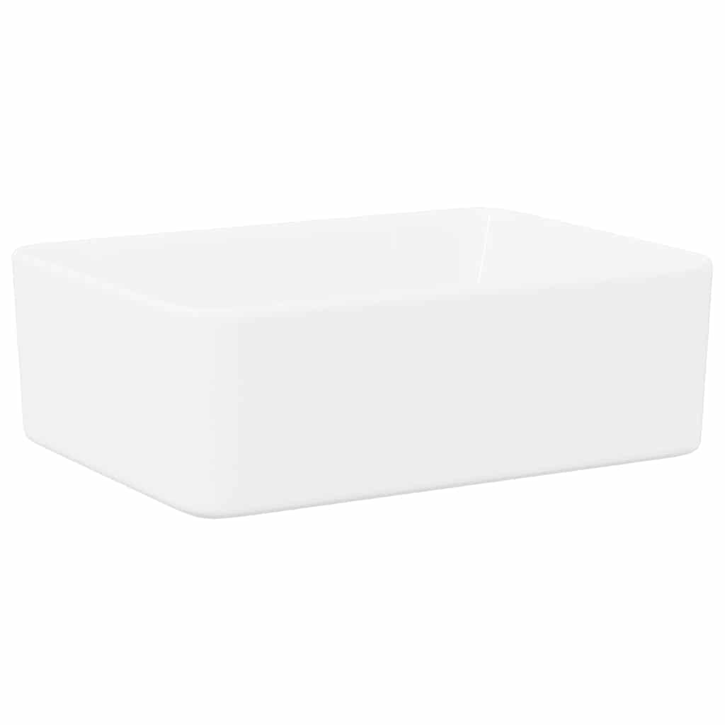 VIDAXL WASHBAIN 40X30X13 CM Keramik Weiß