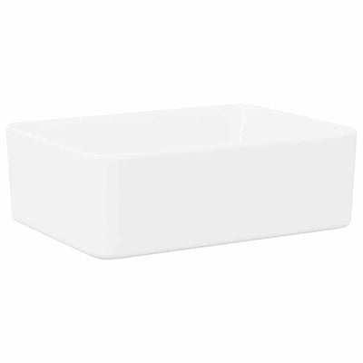 VIDAXL WASHBAIN 40X30X13 CM Keramik Weiß