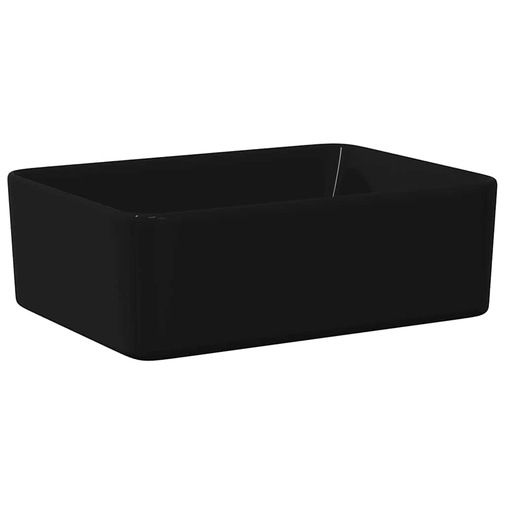 VIDAXL WASHBAIN 40x30x13 cm Keramikschwarz