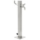 Vidaxl Garten Wassersäule Quadrat 65 cm Edelstahl