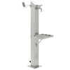 VIDAXL Garten Wassersäule Quadrat 95 cm Edelstahl