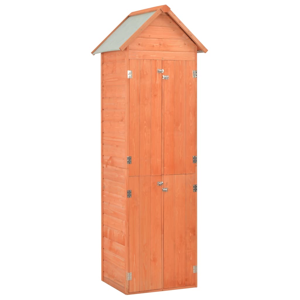 Vidaxl Garden Storage 71x60x213 cm Holz