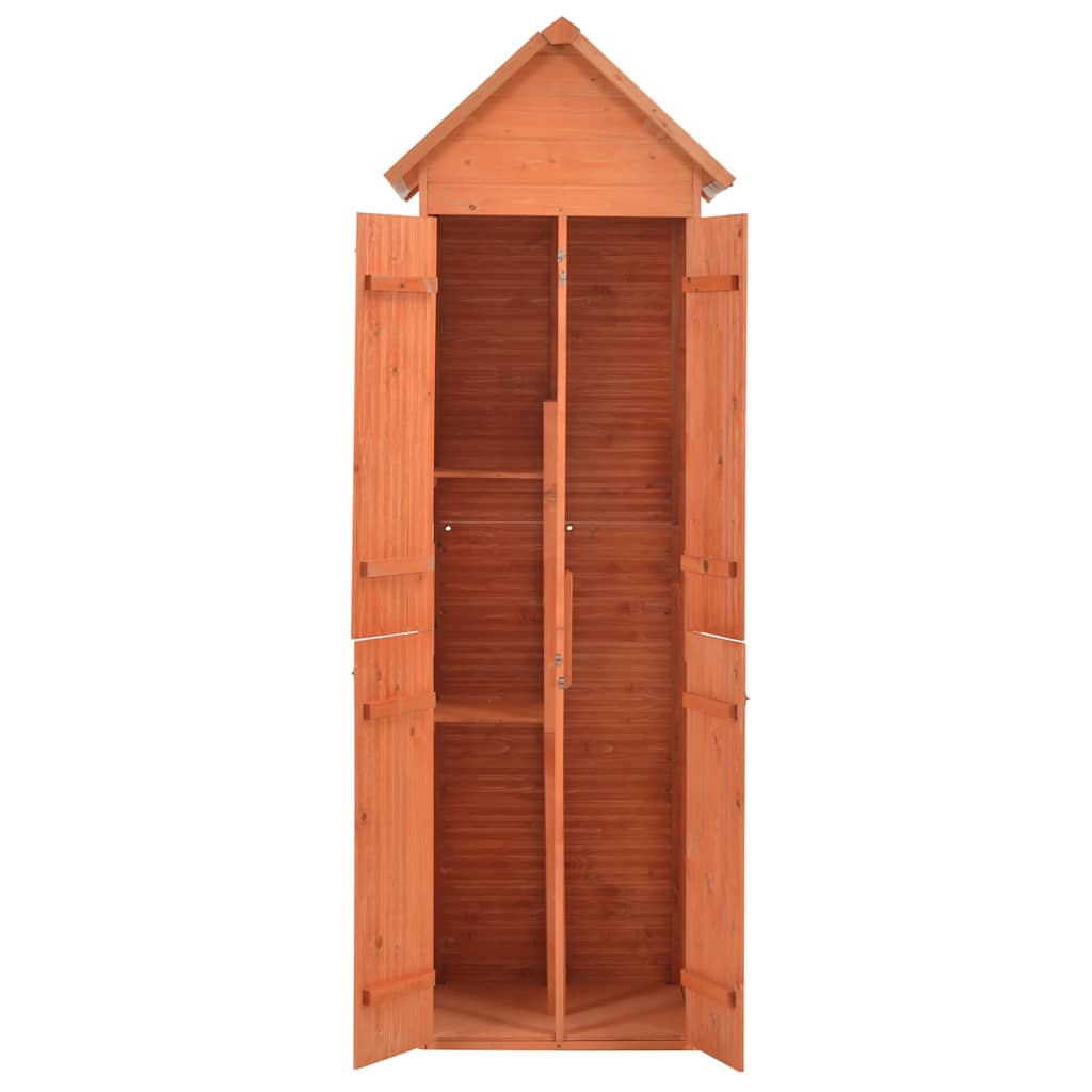 Vidaxl Garden Storage 71x60x213 cm Holz