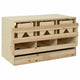 Vidaxl Chicken Shelter 3 Fächer 96x40x45 cm Festkiefer