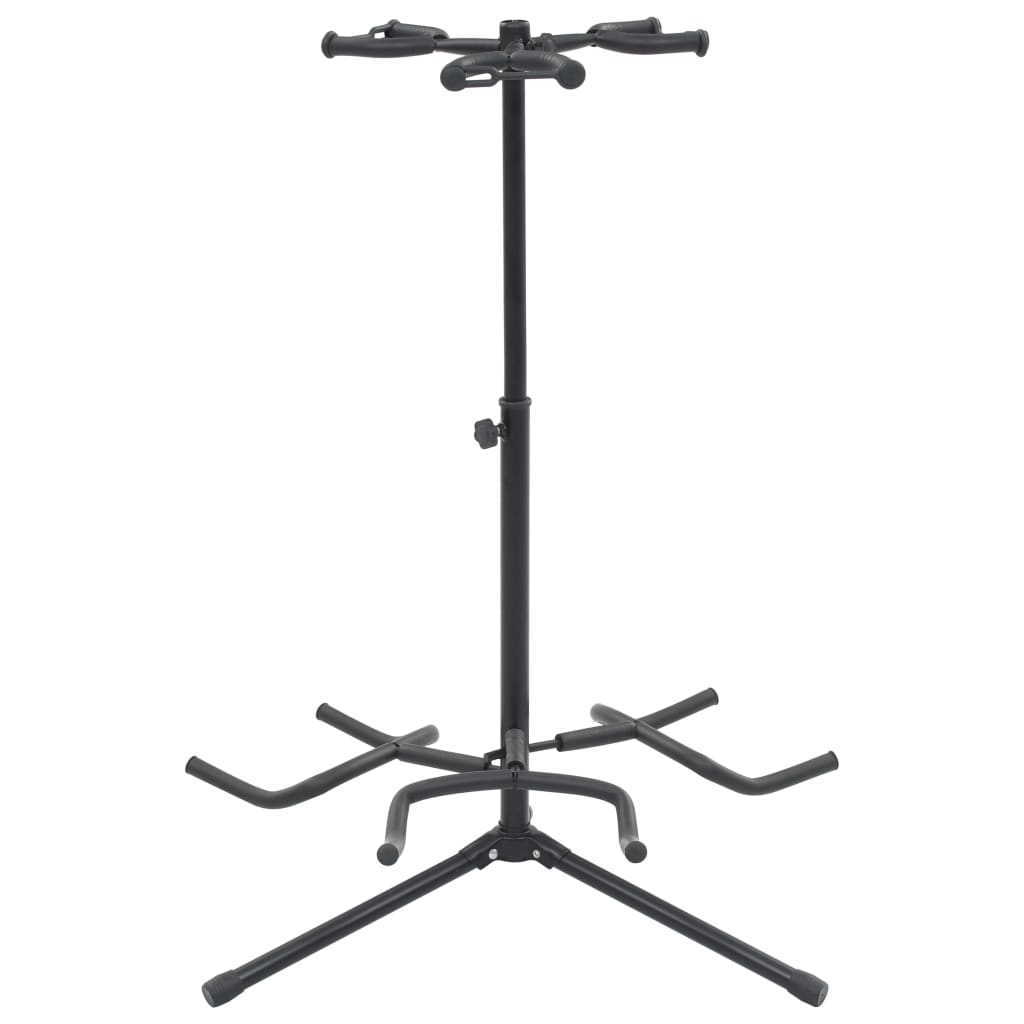 Vidaxl Gitarrenstandard Stahlschwarz
