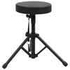 Vidaxl Drum Stuhl einstellbar rund schwarz