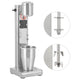 Vidaxl Milkshake Mixer 1 l Edelstahl