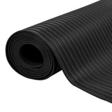 Vidaxl Bodenmatte Anti-Schlupf 3 mm 1,5 x 4 m Gummibreite Rippe - afbeelding 1