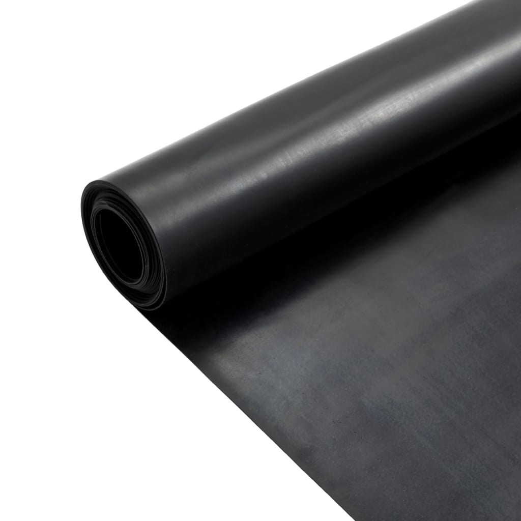 VIDAXL-Bodenmatte Anti-Rutsch 1 mm glatt 1,2 x 2 M Gummi