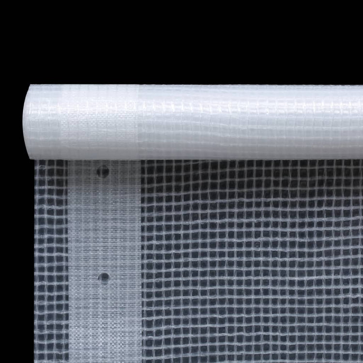 Vidaxl Leno Tarpaulin 260 g m² 2x6 m Weiß