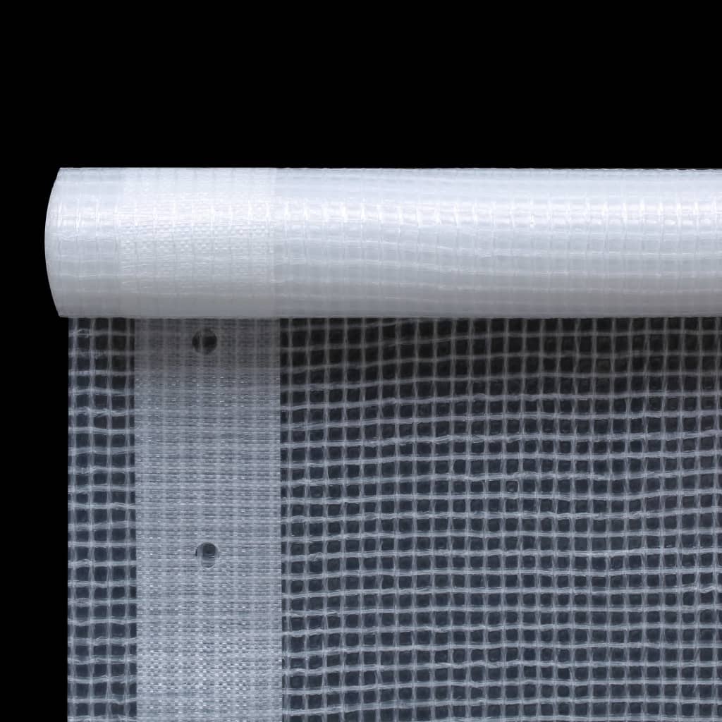 Vidaxl Leno Tarpaulin 260 g m² 4x10 m Weiß